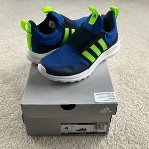 Adidas Activeride kids slip on athletic shoes. Size 4